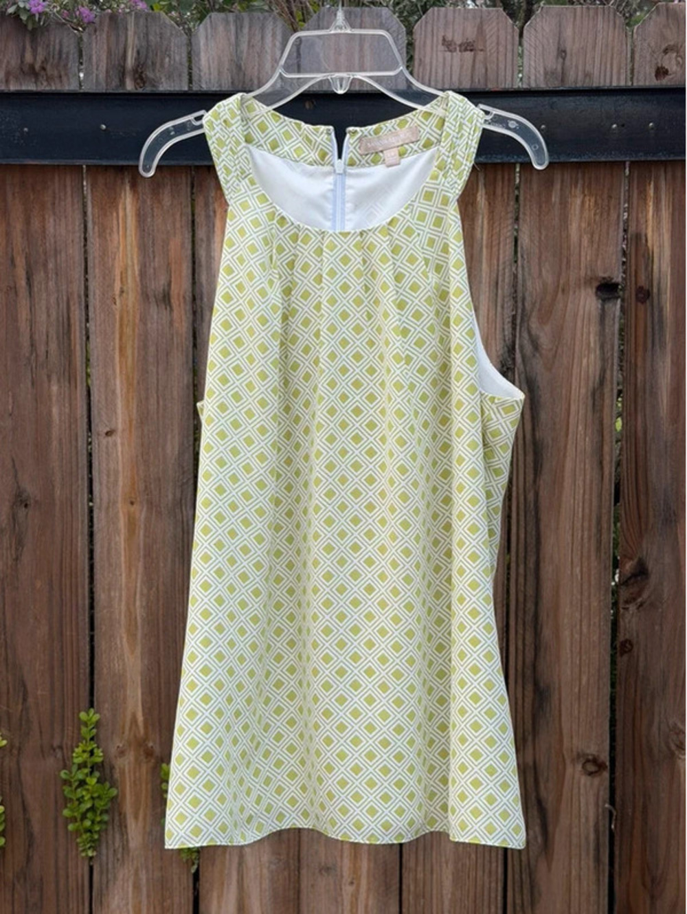 Banana republic A-line Chiffon top with slip